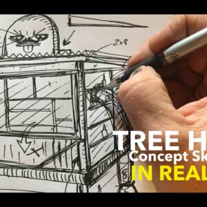 A Robot Tree House w/a Mustache? Why Not? (ASMR How-To DIY)