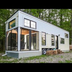 Absolutely Gorgeous One-of-a-kind Tiny Home Featured on HGTV