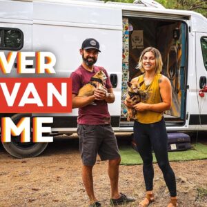 Couple's Impressive Van Conversion - e5, DIY Tiny Home Build Stories