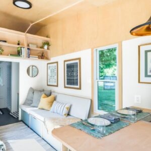 Brand New Bright 24' Tiny House on Wheels with Gorgeous Stunning Wood Interior