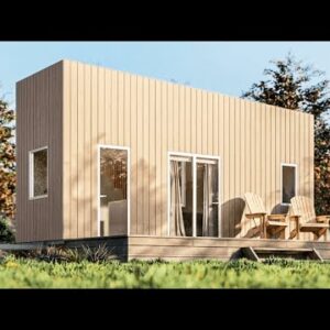 BEAUTIFULLY AFFORDABLE FLOOR PLAN TINY HOUSE THE DOUBLE TROUBLE BY TINY EASY