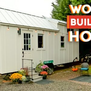 Her DIY Farmhouse-Style Tiny House - e4, DIY Tiny Home Build Stories