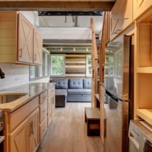 Incredibly Craftsman New 24 Foot Tiny Heavenly Hideaway House for Sale