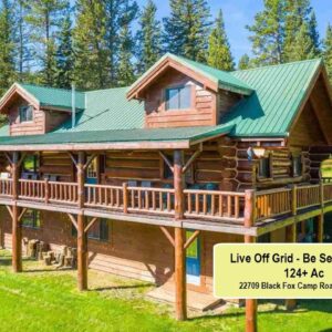 Live Off Grid on124+ acres in Hill City, SD!