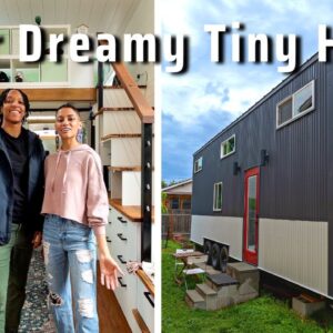 Most Tiny House Storage Ever?! Couple Ditches Rising Apartment Rent