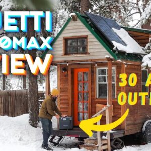 Off Grid Tiny House Power ⚡ Bluetti AC200Max Review - expandable!