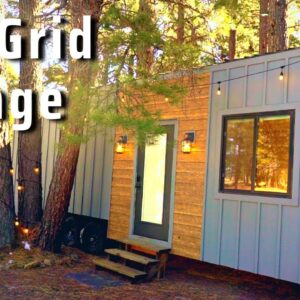 Off the Grid Tiny Houses as Unique Hotel on Family Homestead