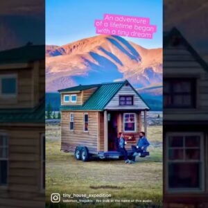 Our tiny house adventure of a lifetime #shorts