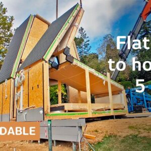 T-Fold wooden home blends design & disaster-proof tech