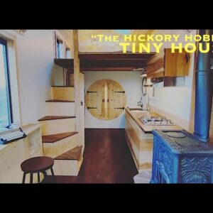 The Hickory Hobbit Tiny House- THE Coolest Bathtub! (and FOR SALE)