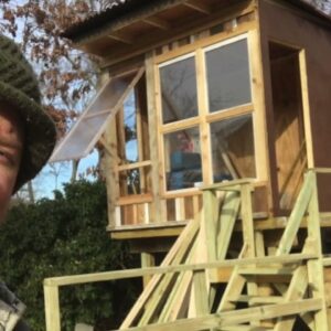 Tree House Workshop in Alabama Announced- +DIY Windows Building Tip