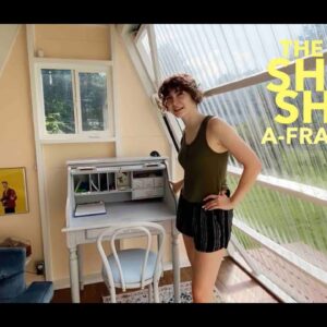 Two young women build an A Frame Cabin! "The Shelby Shack"