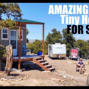 Utah Tiny House For Sale with AMAZING VIEWS (and 5 acres of land!)