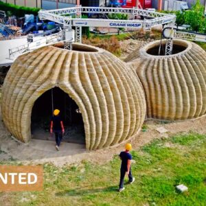 Wasp 3D-prints eco-homes from local raw earth for $1K