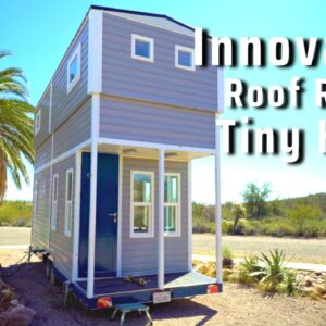 Wilderwise Modular Tiny House - FULL 2 Story Tiny Home w/Lifting Roof!