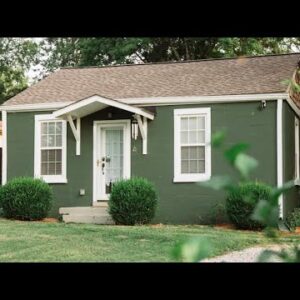 Absolutely Gorgeous Little Green Bungalow in Tennessee