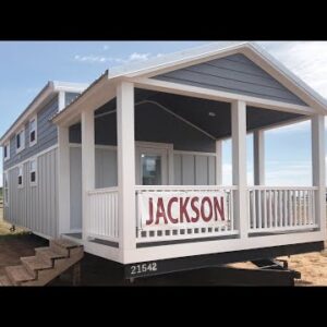 Amazing Beautiful Jackson Tiny House with Double Lofts