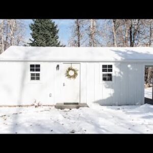 Beautiful White Cabin Perfect Little Getaway For A Couple Or A Family