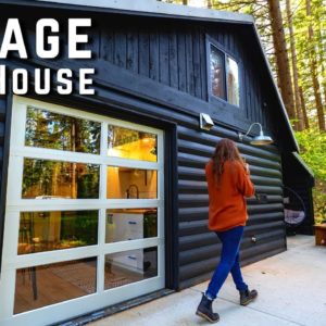 Garage Converted into STUNNING Modern Living Space - Tiny House Tour