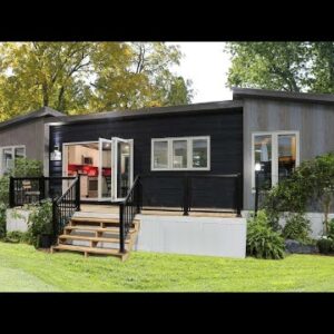 Possibly The Most Beautiful Black Tiny House I’ve Ever Seen