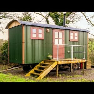 The Coziest Cidermakers Shepherd's Hut with Beautiful Design Features