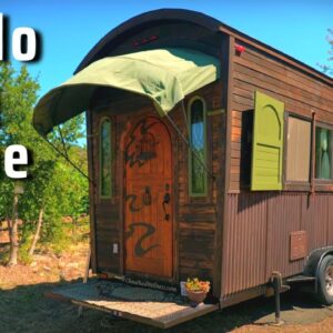 Traveling Medicine Women's Vardo Tiny House Offers Life of Adventure