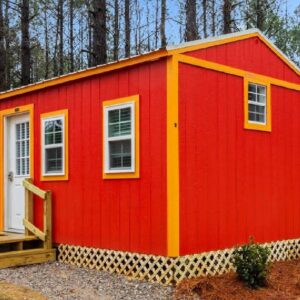 Amazing Beautiful Red Sunrise Tiny House in Alabama