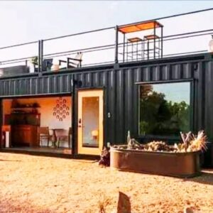 Amazing Stunning Container Tiny House Has Cozy Everything