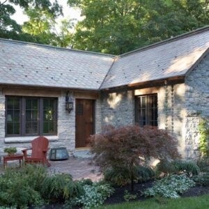 INCREDIBLY OLD BRICK COTTAGE  WAS TRANSFORMED INTO A NEW INTERIOR TO LOOK LIVABLE AND CONTEMPORARY