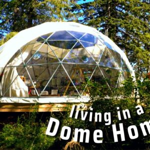 Enchanting DOME Home in Woods w/ Luxury Bath-House & Rain Catchment