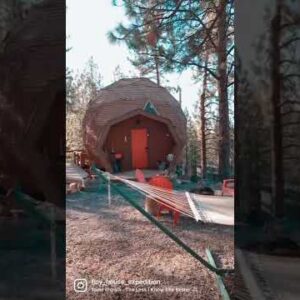 Inside a 2-Story Geodesic Dome Home