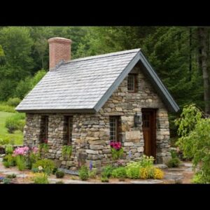 Possibly The Coziest Stone Thoreau Cabin I’ve Ever Seen