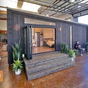 Small prefab backyard home feels more livable than McMansions