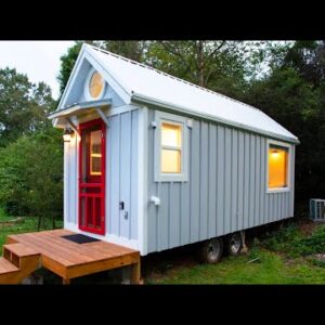 The Cutest 20 Foot Asheville Tiny House in North Carolina