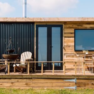 The Nicest Crowdy Hall Tiny House from Off-grid County Durham Cabin