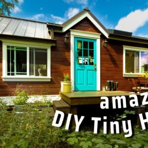 They Built a Gorgeous Tiny House, Urban Food Forest & Mini Village