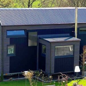 Absolutely Gorgeous Black Tiny House for Sale