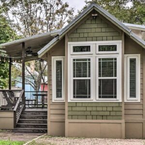 Amazing Rustic River Tiny House Living offering a Charming Getaway in Central Texas