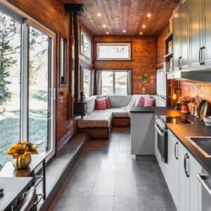 The Incredibly Beautiful High-End Spacious Tiny House with Ample Storage