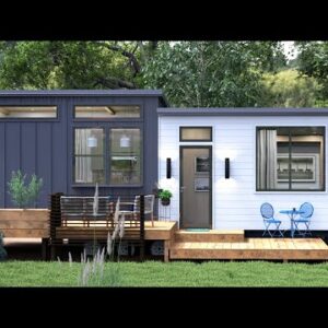 The Most Beautiful Floor Plan Tiny Home The Vesta by California Tiny House