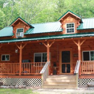 The Coziest Authentic Amish Cabin on 5 Acres Of Privacy