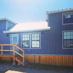 5 Beds Incredibly Beautiful Blue Belle Tiny House for 8