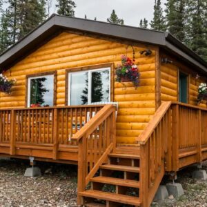 Amazing Charming Howling Raven Cabin is Nestled in The Woods