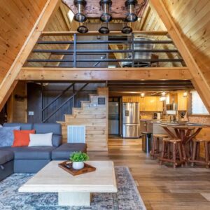 AMAZING WONDERFUL A-FRAME TINY HOUSE IN TENNESSEE