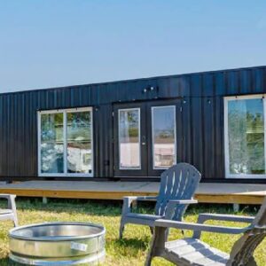 Incredibly Luxury Tiny Container Home Features An Open Concept Kitchen