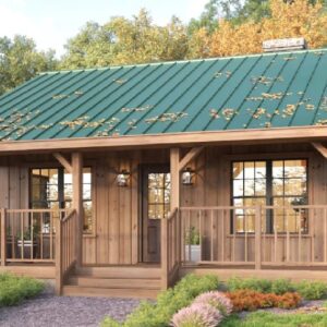 Most Impression Small Budget House | Lazy Bear Cabin Architectural Plans