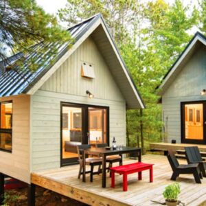 Unique Challenges Special Family Cabin on a Minnesota Island