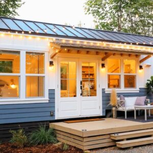 Absolutely Gorgeous Handcrafted Hideaway Tiny House by Handcrafted Movement