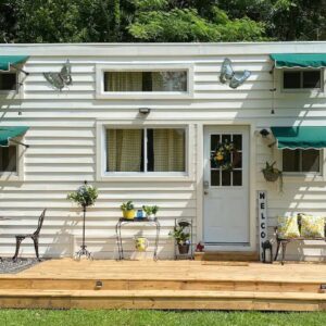 Absolutely Gorgeous White Leaf Commons Tiny House Big Living in Tiny Spaces