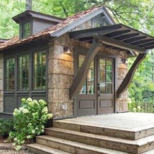 WORLD’S MOST BEAUTIFUL TINY COTTAGE LOW COUNTRY BY DESIGNER COTTAGES